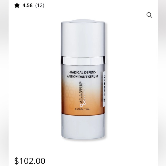 Alastin Skincare C-Radical Defense Antioxidant Serum - Silver and Orange - Picture 5 of 5